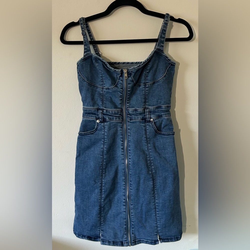 Juicy Couture Denim Blue Mini Dress